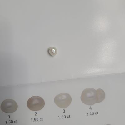 Natural Saltwater Pearl  1+ carat Baroque Shape