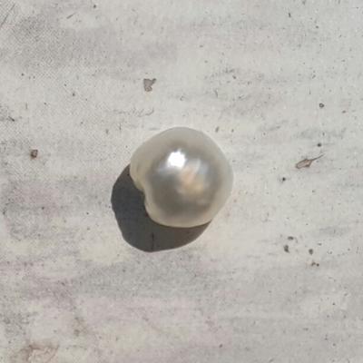 Natural Saltwater Pearl 2.6 ct 7mm Baroque