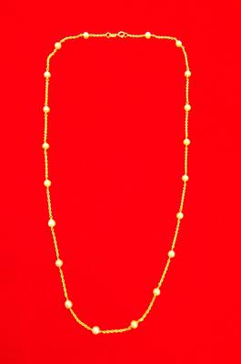 Natural Pearl Necklace of 18.97 carats
