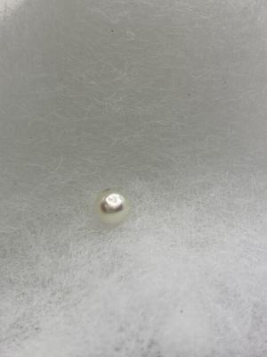 Natural Saltwater Wild Button Pearl 7mm from Isla Margarita