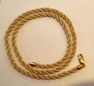 Natural Seed Pearls Necklace