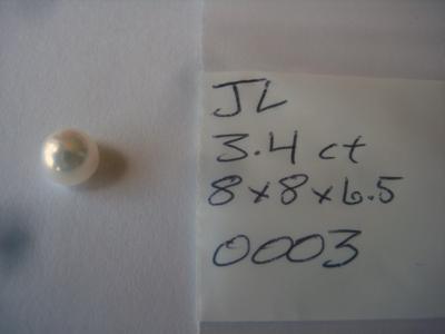 3.4 carat USA freshwater natural pearl