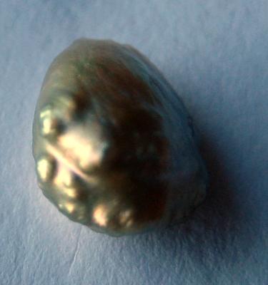 3.3 carat Natural USA Green Rosebud Pearl