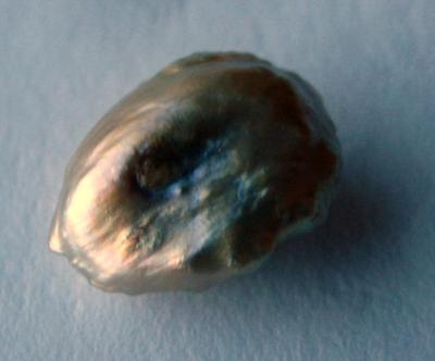 3.3 carat Natural USA Green Rosebud Pearl