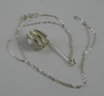 Natural USA Pearl Pendant 