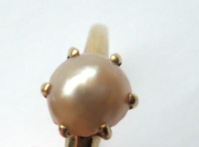 Natural USA River Pearl Ring