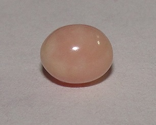 Near Round Pinkish Conch Pearl 1.15 carat 