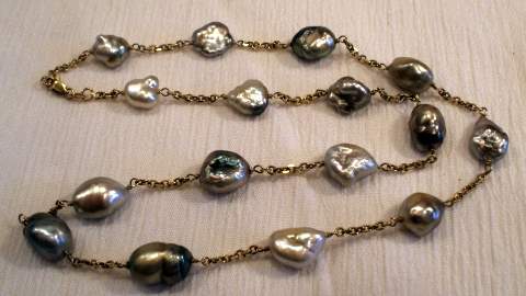 Necklace Tahitian Pearl