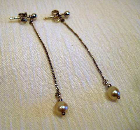 Oriental pearl earrings Oriental pearl earrings