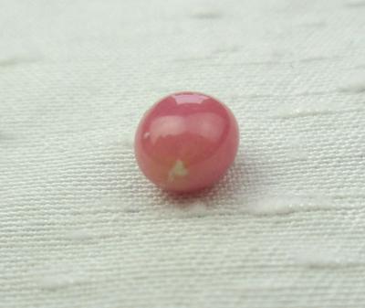 Oval Dark Pink Conch Pearl 7mm 1+ carats