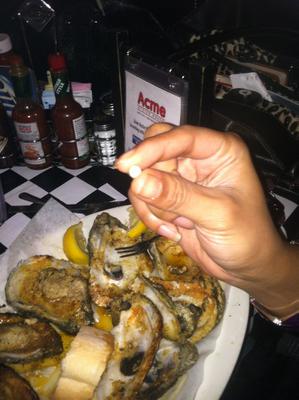 Oyster Pearl During Mardi Gras