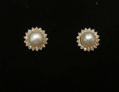 Pair Natural Basra Pearls 2 Carats