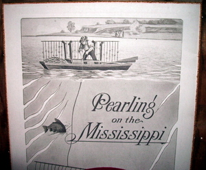 Pearling on the Mississippi River.