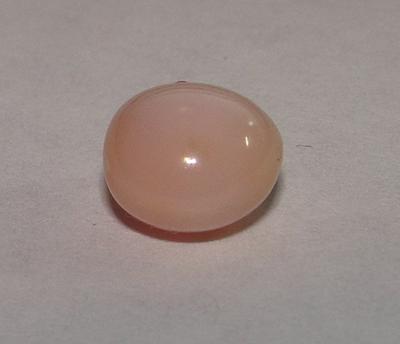 Pink Conch Pearl 3.25 carats Near Round 