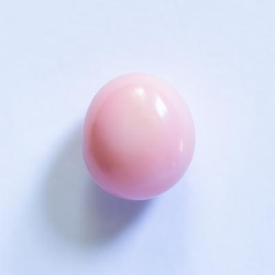 Pink Conch Pearl 5+ carat 10mm Button Shape