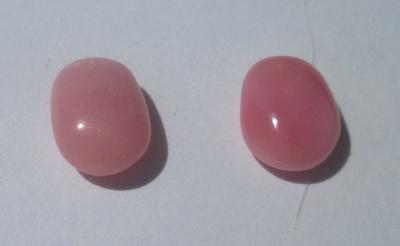 Pink Conch Pearl Pair 2.99 carats