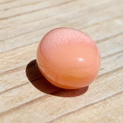 Pink Conch Pearl with Flame 9+ carats - Rare and Exquisite