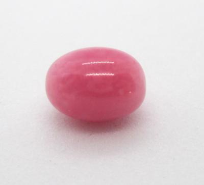 Pink Conch Pearl with Full Flame 7mm Oval