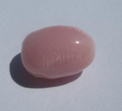 Pink Pearl Oval with Flame 3.84 carats