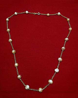 Natural Basra Pearl Necklace