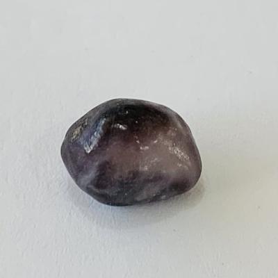 Quahog Pearl Baroque Drop Dark Purple 2+ carats 8mm