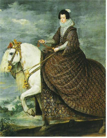 Queen Isabel on Horseback