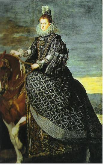 Queen Margarita on Horseback