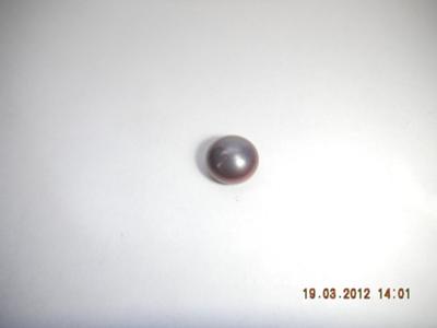 Rare Dark Purple Natural Pearl from Mozambique