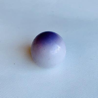 Rare Lavender Quahog Pearl 11mm 10 carats Button Shape