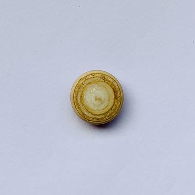 Rare Quahog lavender perfect button shape 9mm 3+ carats