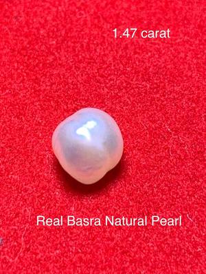 Real Natural Basra Pearl 1.47 Carats