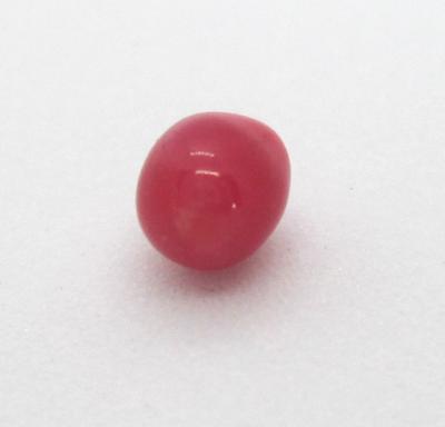 Red Conch Pearl 4mm Oval