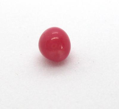 Red Conch Pearl 4mm Oval