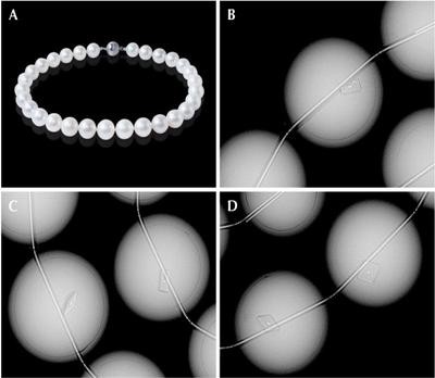 RFID Device Embedded in South Sea Bead Cultured Pearl Necklaces