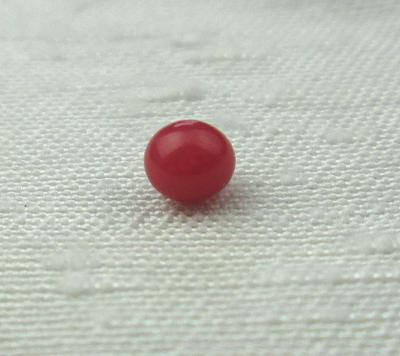 Round Red Conch Pearl 3mm