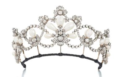 Natural Pearl Tiara sold for over $900,000 USD