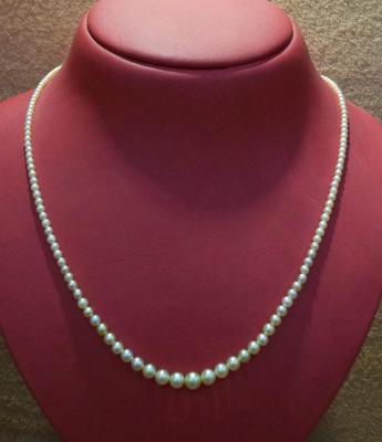 Salt Water Natural Pearls & 32.91 Carat