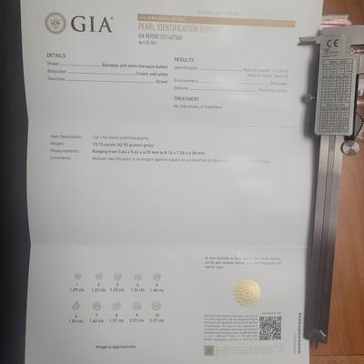 Saltwater Natural Pearl from Venezuela Baroque 7mm