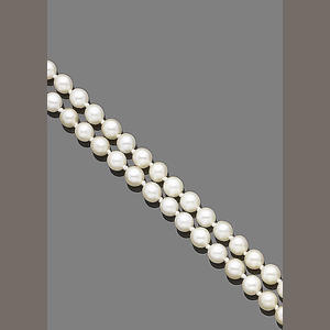 Single Strand Natural Pearl Necklace