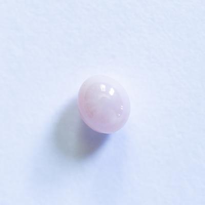 Small White Oval Conch Pearl 4mm