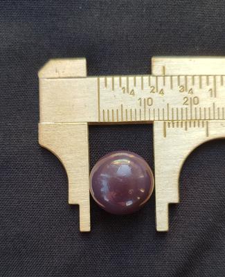 STUNNING 17ct Deep Purple Quahog Pearl