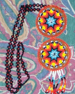 Sunburst Beading Necklace