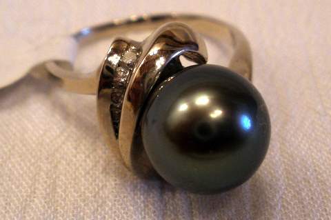 Tahitian Pearl Ring Tahitian Pearl Ring