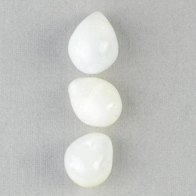 Three Clam Pearls Drop Shape 11+carats total Set Three Clam Pearls Drop Shape 11+carats total Set