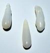 14+ Carats Long Drop Clam Pearl Set of Three for Sale