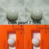 clam pearls 7.5cts 