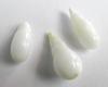 3 Clam Pearls Drop Shape 23+ carats Total 16+mm
