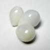 3 Clam Pearls in Drop Shape Set Full Flame on All