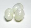 3 Clam Pearls with Full Flame Oval Set 12 carats Total
