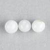 3 Matching Round Clam Pearls 3.9 carats Total